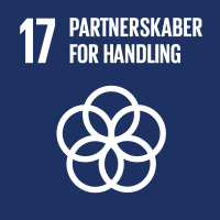 Verdensmål Nr. 17 partnerskaber for handling ikon