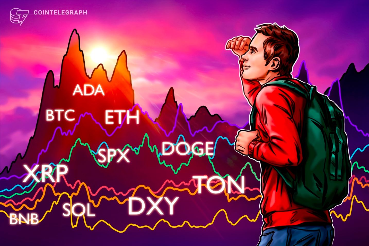 September 25 Price Analysis: SPX, DXY, BTC, ETH, BNB, XRP, ADA, DOGE, TON, SOL