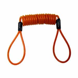 CABLE ESPIRAL RECORDATORIO NARANJA 150 cms Ref.255106 - PRECIO UNITARIO Y OFERTA POR CANTIDAD