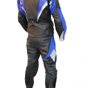 PANTALON PIEL TRICOLOR Mod. RUM AZUL TALLA S Ref. 501028AS