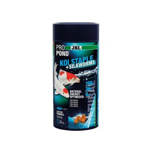 JBL ProPond Koi Staple+Silkworm 1L/340g