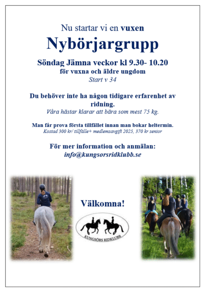 Vuxna NYB hemsida start HT 25