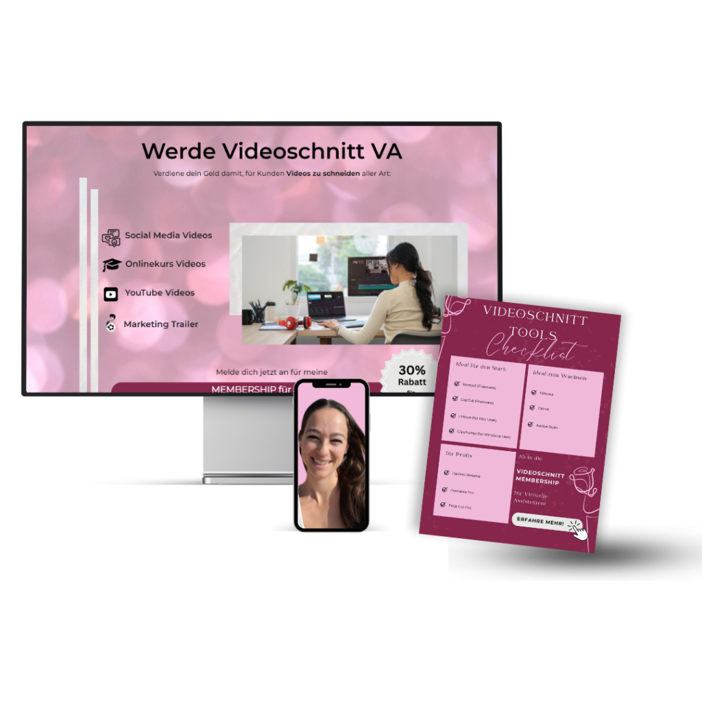 MockUp Videoschnitt VA - Romina Sauter