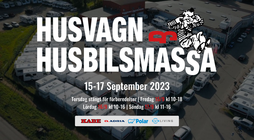 Allt om Husvagn & Husbilsmässan 2023