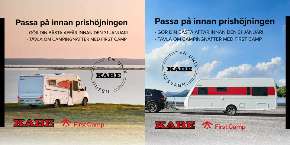 KABE – Passa på innan prishöjningen