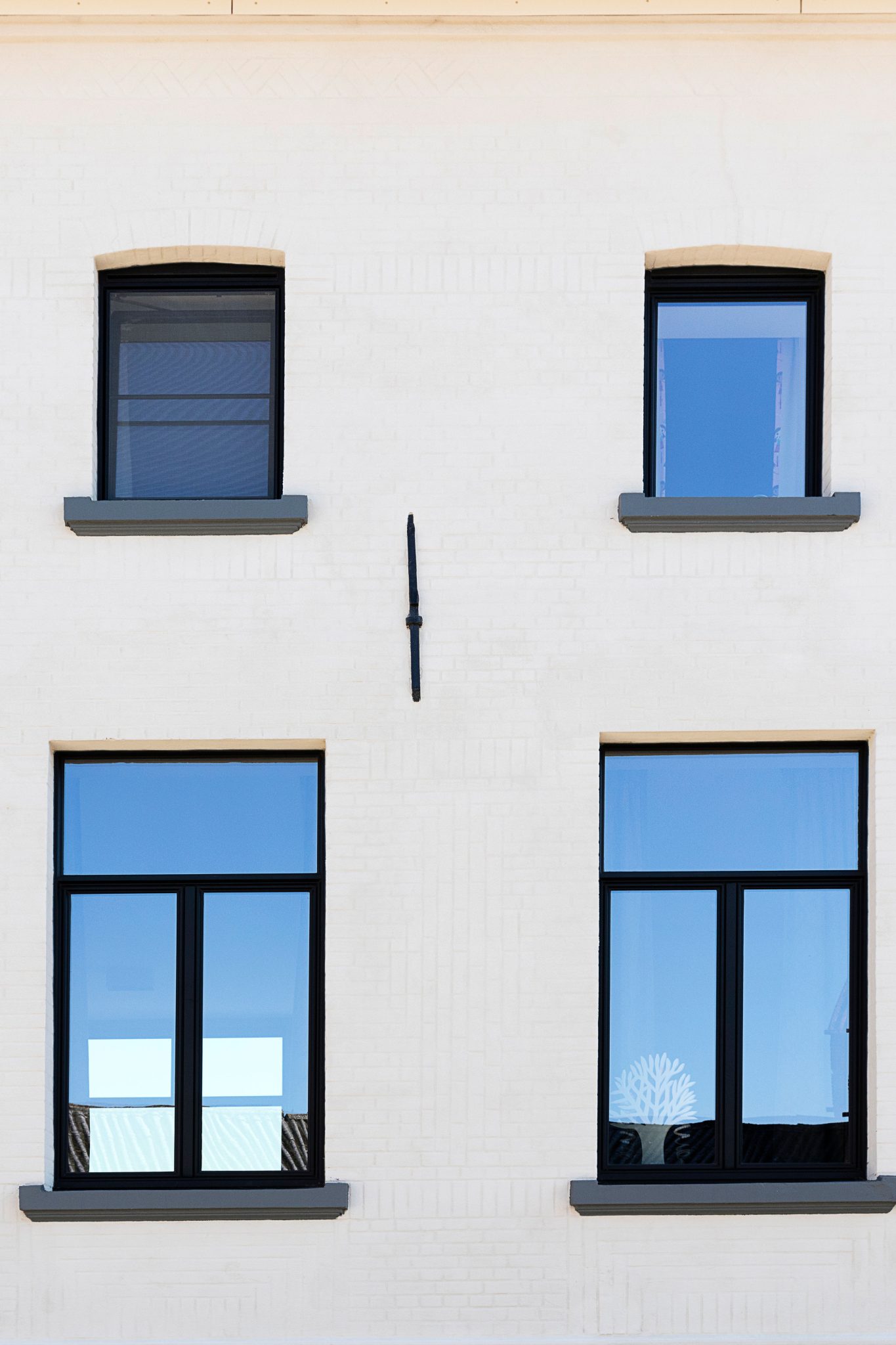 gevelbeeld van een landelijk huis