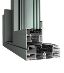 Detail Masterpatio schuifraam aluminium