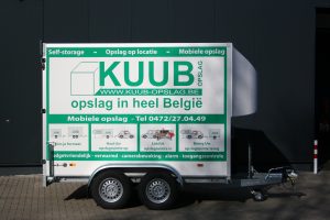 Mobiele opslag: opslagruimte huren in gans België. Ook waar geen self-storage is.