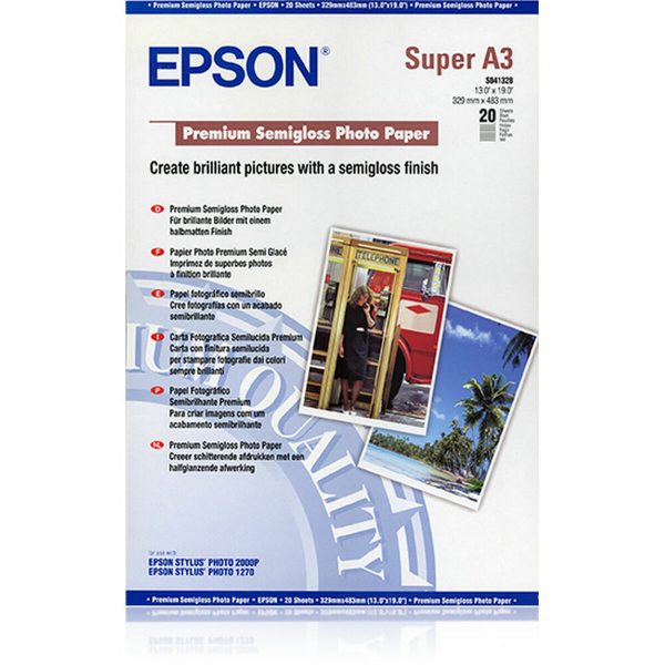 Blekk og fotopapir-pakke Epson C13S041328