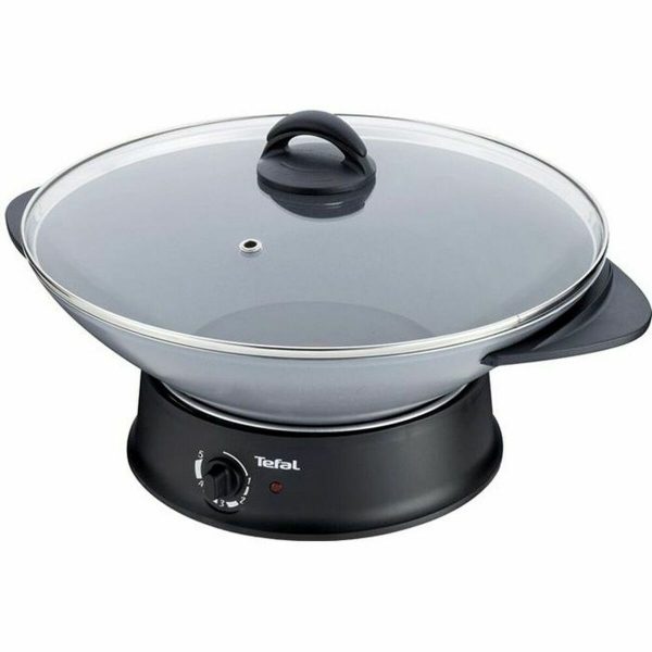 Wokpanne Tefal WK302012 1200 W Svart