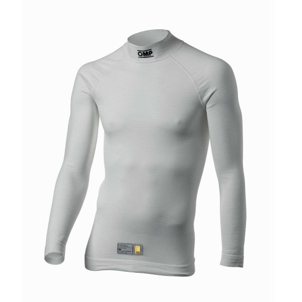 Termisk T-skjorte OMP Tecnica Evo (XS/S) FIA 8856-2018 Hvit