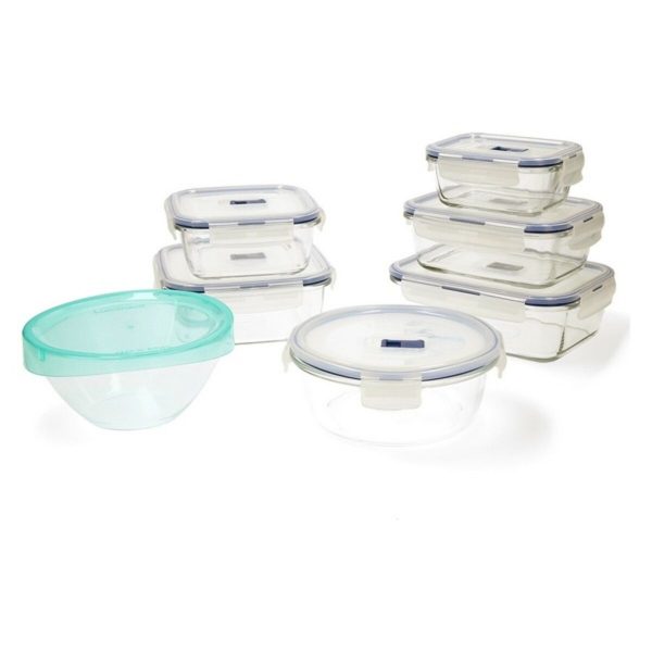 Sett med matbokser Luminarc Pure Box Active (7 pcs) Krystall (7 pcs)