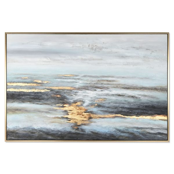 Maleri Home ESPRIT Abstrakt Moderne 187 x 3,8 x 126 cm