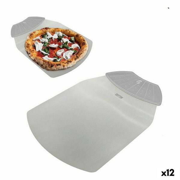 Kjøkkenspatel Quttin Pizza Stål 25 x 36 cm (12 enheter)