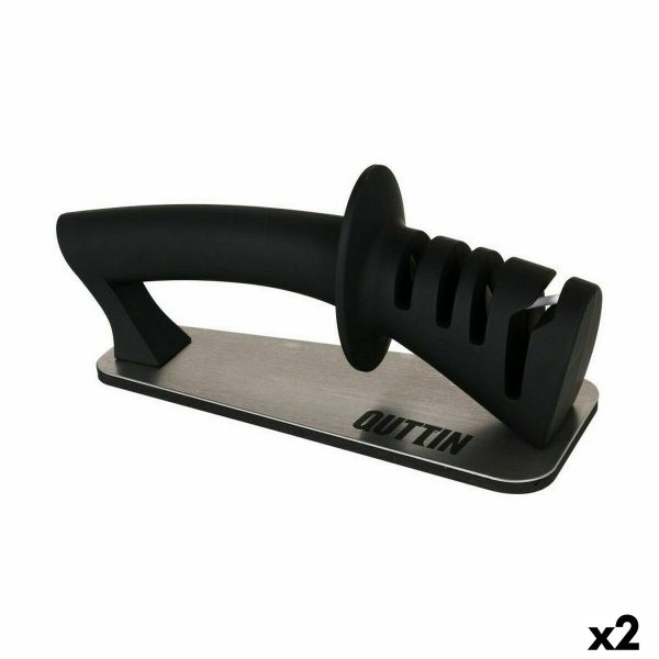 Knivsliper Quttin EDITION Svart (2 enheter)