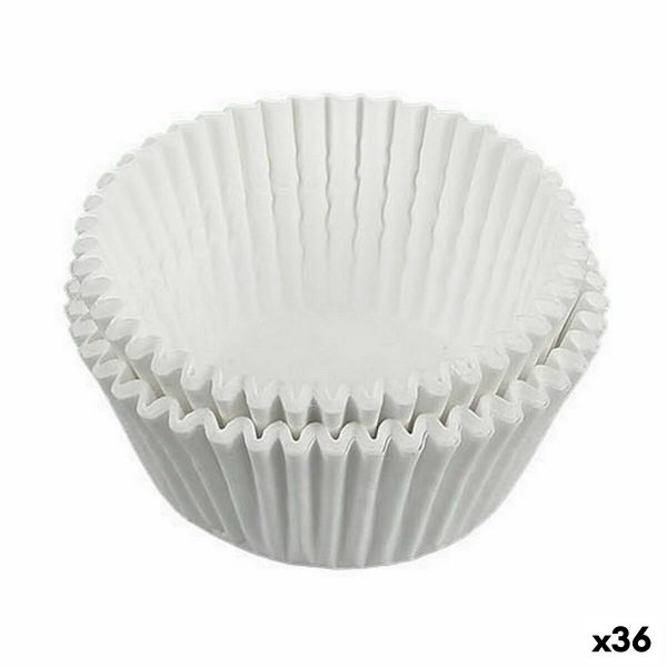 Sett med kakeformer Wooow Engangsbruk 7,5 cm (36 Enheter)