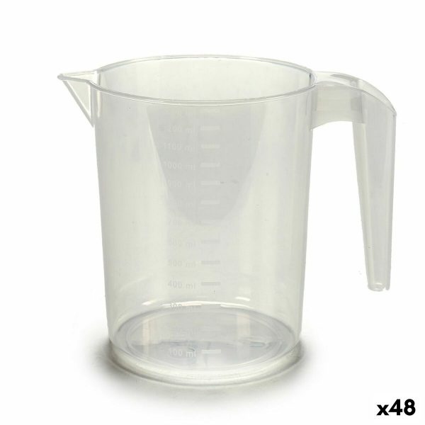 Målebeger 1,3 L Plast (48 enheter)