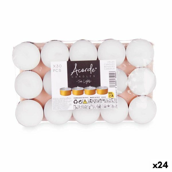 Stearinlys-sett Tea Lights (24 enheter)