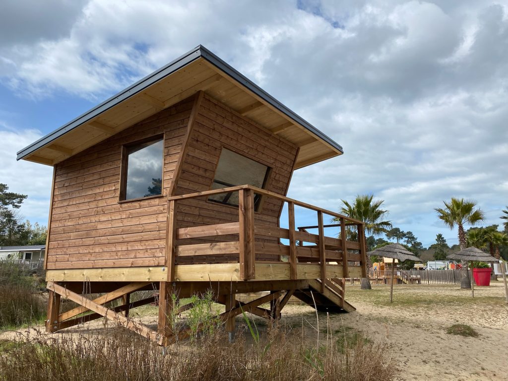 Lifeguard Tower au cap Ferret