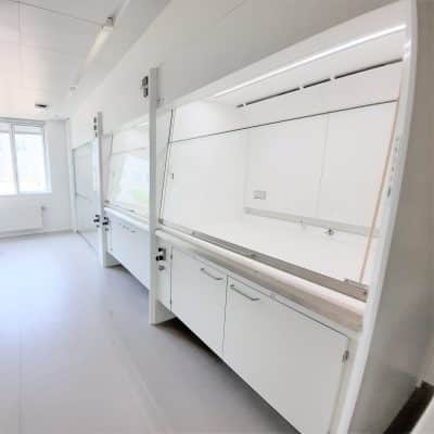 Fume cupboards at Novo Nordisk