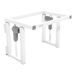 Height adjustable LA31 support frame for wall