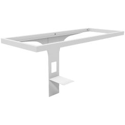 Stationary support frame for end sink