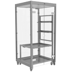 Illustration of ventilate equipment cabinet / HPLC