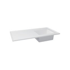 Epoxy sink worktop
