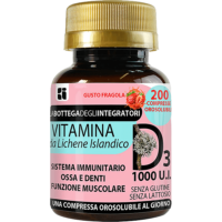 VITAMINA D3 1000 U.I. - 200 compresse masticabili