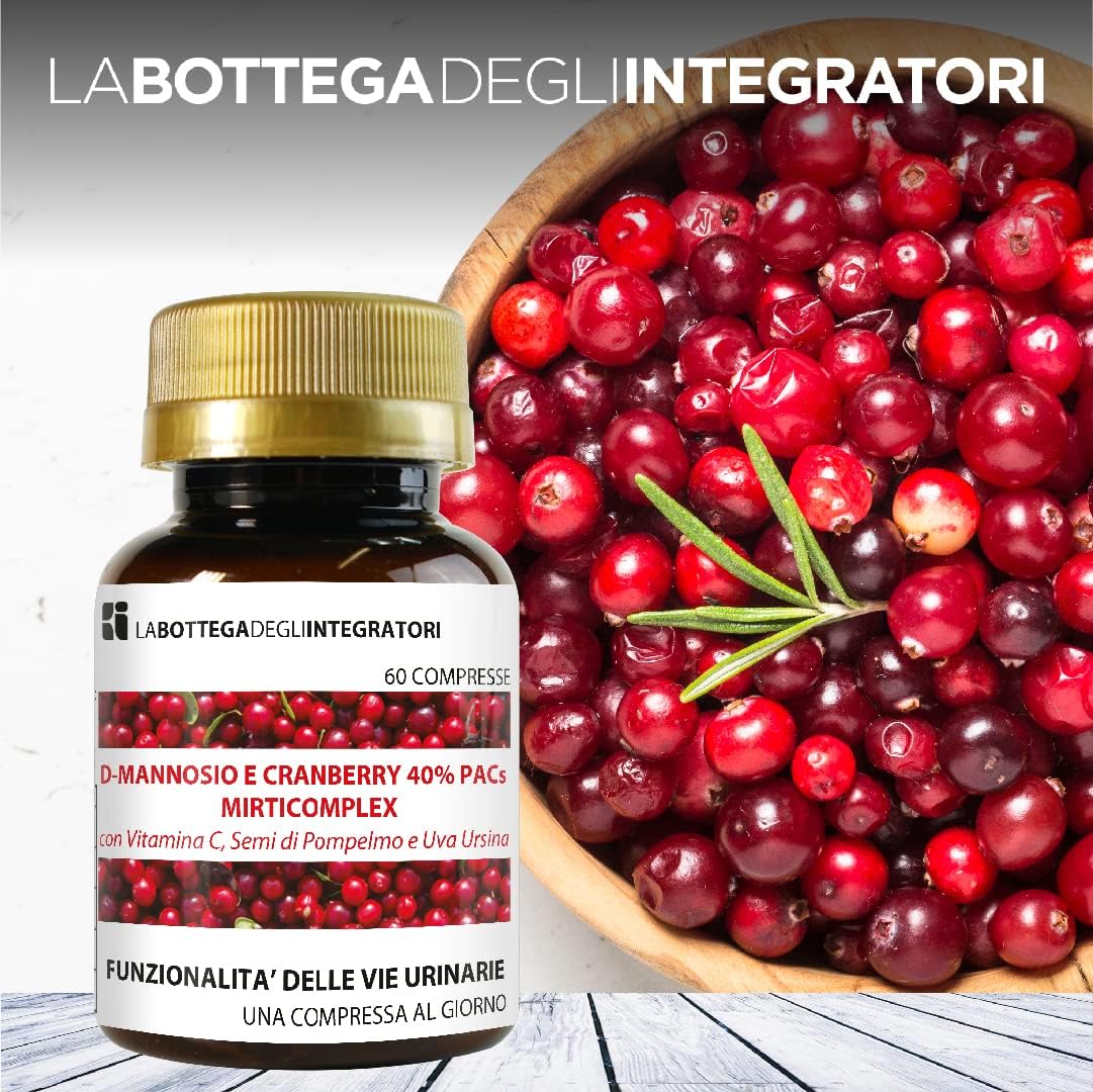 Cranberry e D-Mannosio Mirticomplex - 60 compresse - immagine 4
