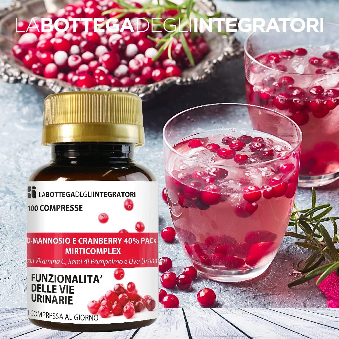 Cranberry e D-Mannosio Mirticomplex - 100 compresse - immagine 4