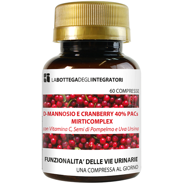 Cranberry e D-Mannosio Mirticomplex - 60 compresse
