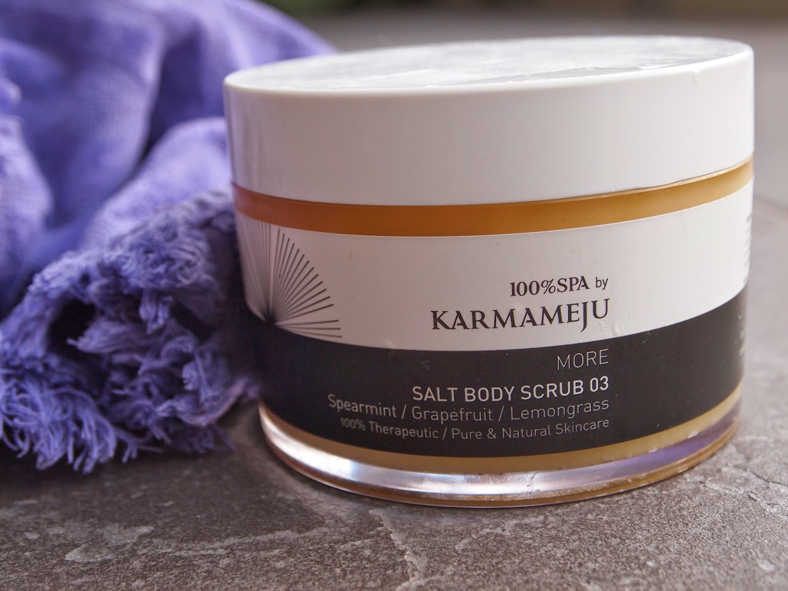 100% SPA by Karmameju Salt Body Scrub 03