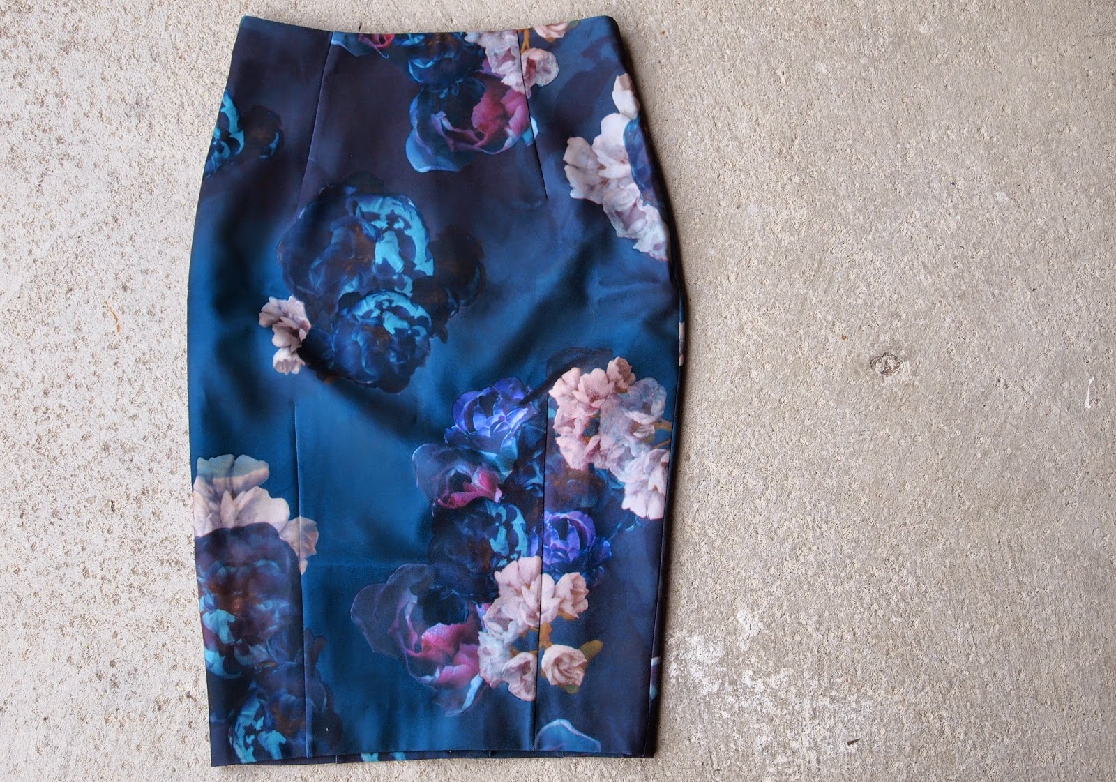 Floral Pencil Skirt