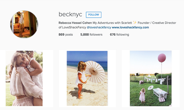 Instagramtips: @becknyc