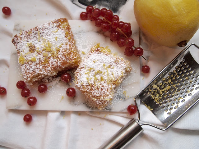 Lemon Bars – hvis Fox var en kake