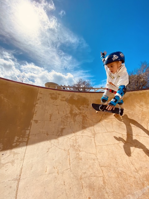 niños y skates