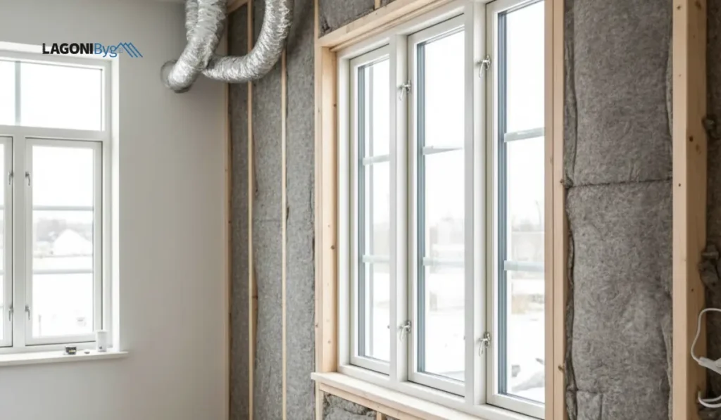 Energioptimering ved ombygning isolering, vinduer og ventilationsløsninger