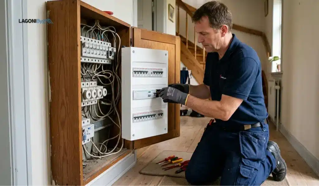 Hvordan renoverer man sikre elinstallationer