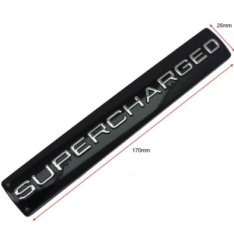 Supercharged badge