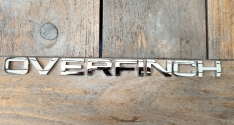 OVERFINCH letters