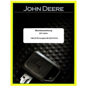 John Deere 820 Betriebsanleitung