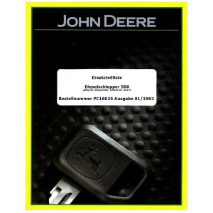 John Deere-LANZ 500 Ersatzteilliste