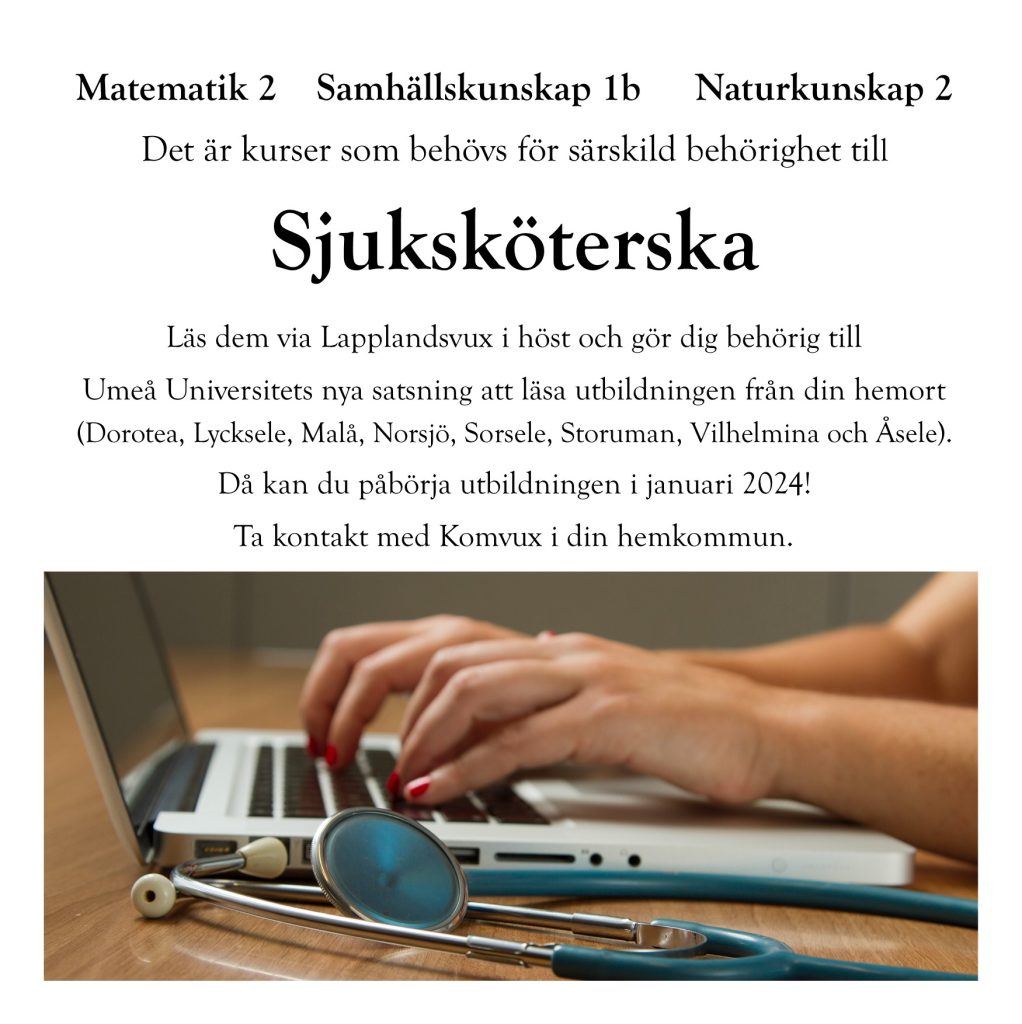 Behörighet Sjuksjöterska, snabbspår