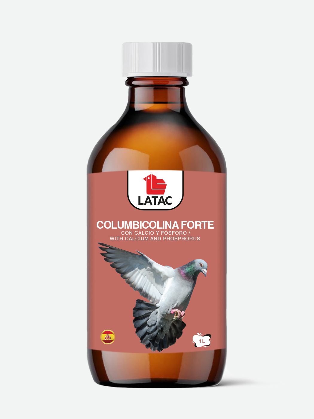 COLUMBICOLINA FORTE - Evita la degeneración del hígado. Aporte de calcio y fósforo extra