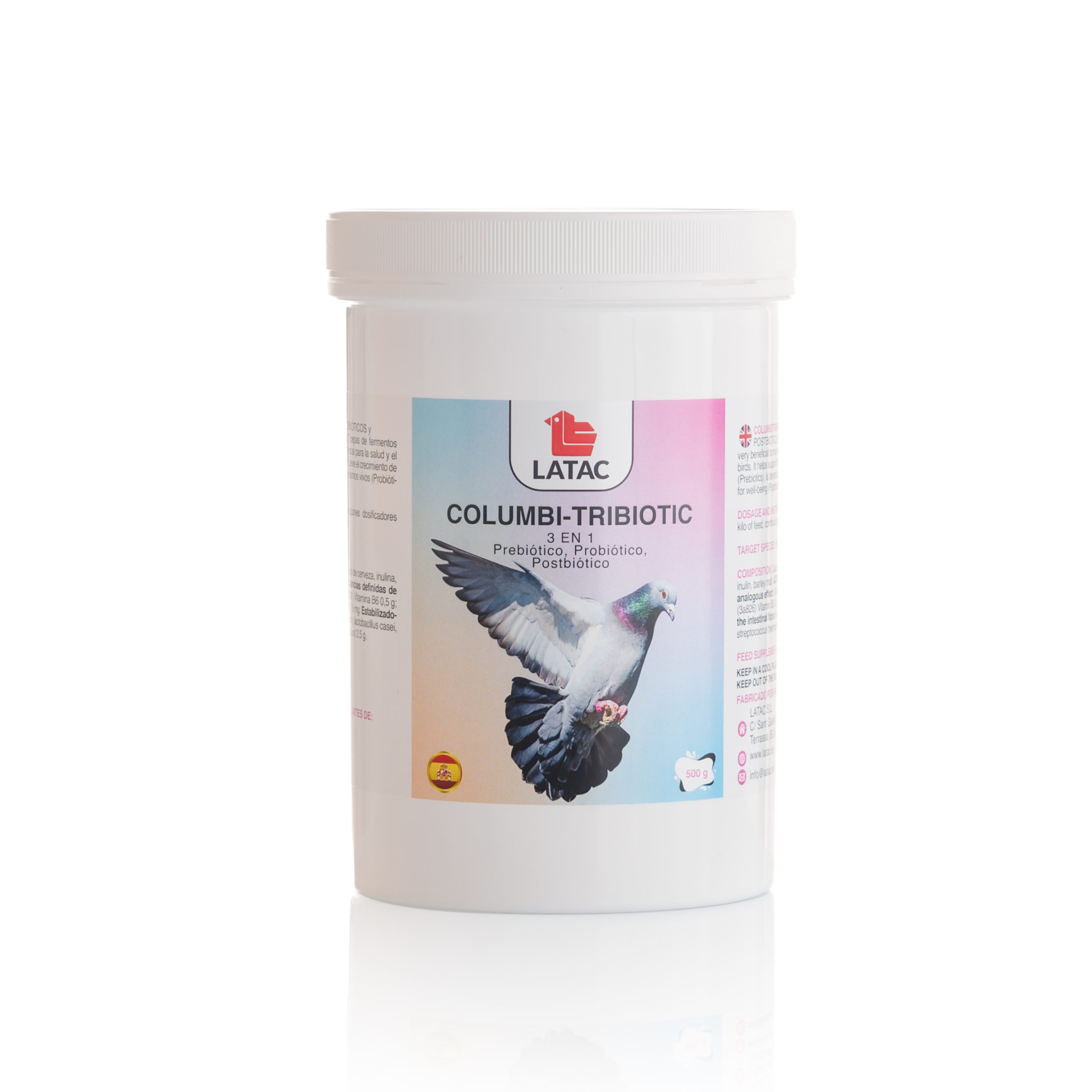 COLUMBITRIBIOTIC - Prebiótico+probiótico+postbiótico. Esencial para la salud y bienestar
