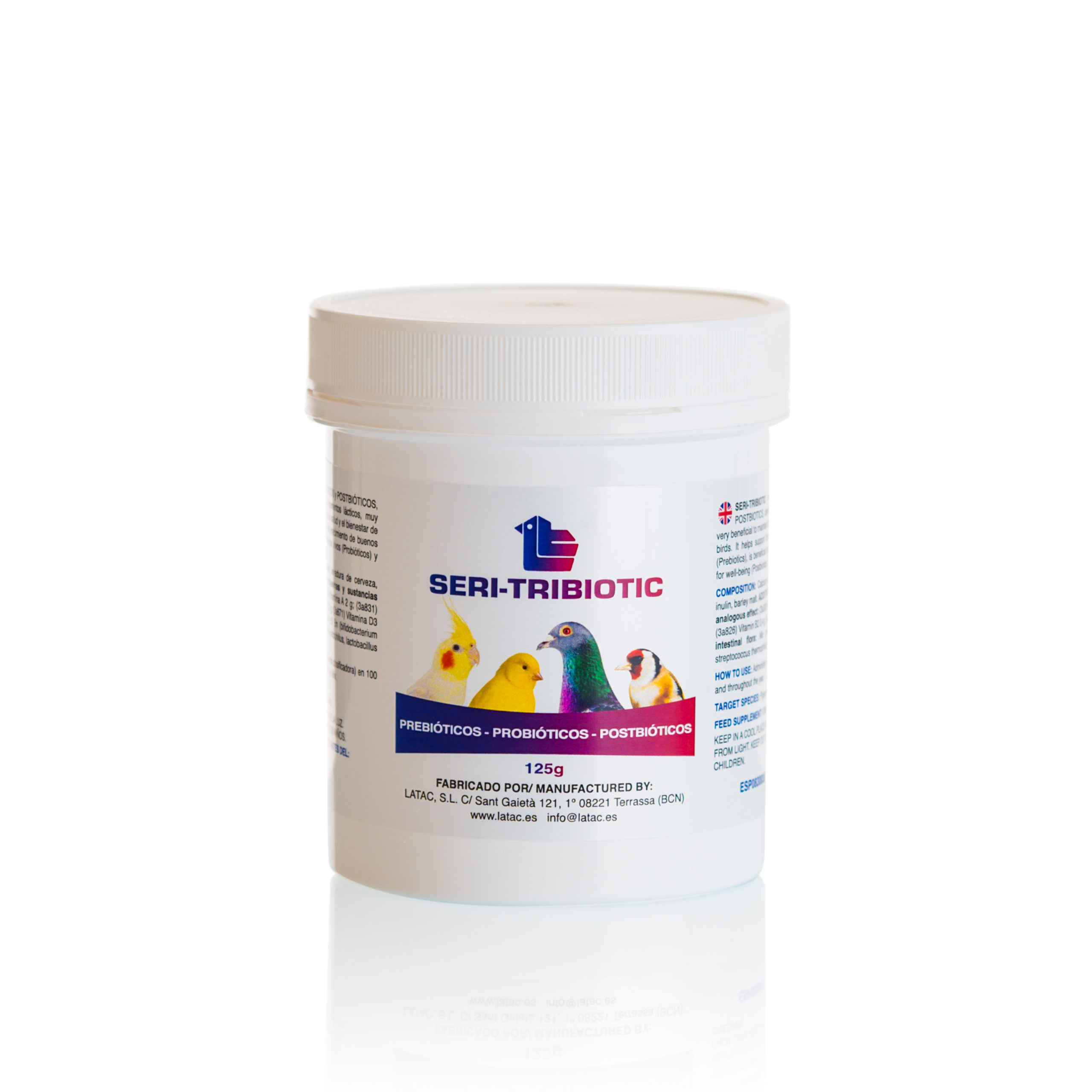 SERI-TRIBIOTIC - Prebiótico+probiótico+postbiótico. Esencial para la salud y bienestar