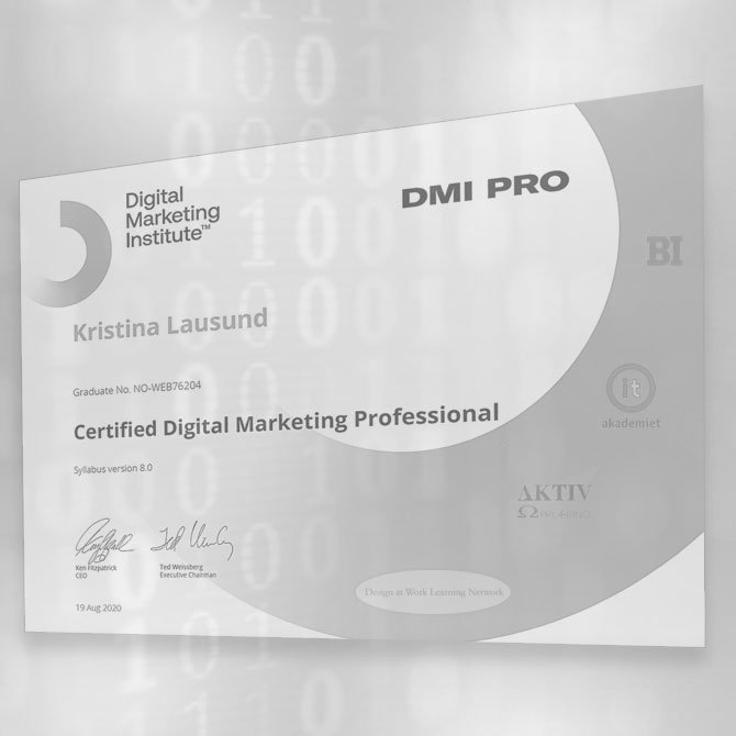 Certified Digital Marketing Professional