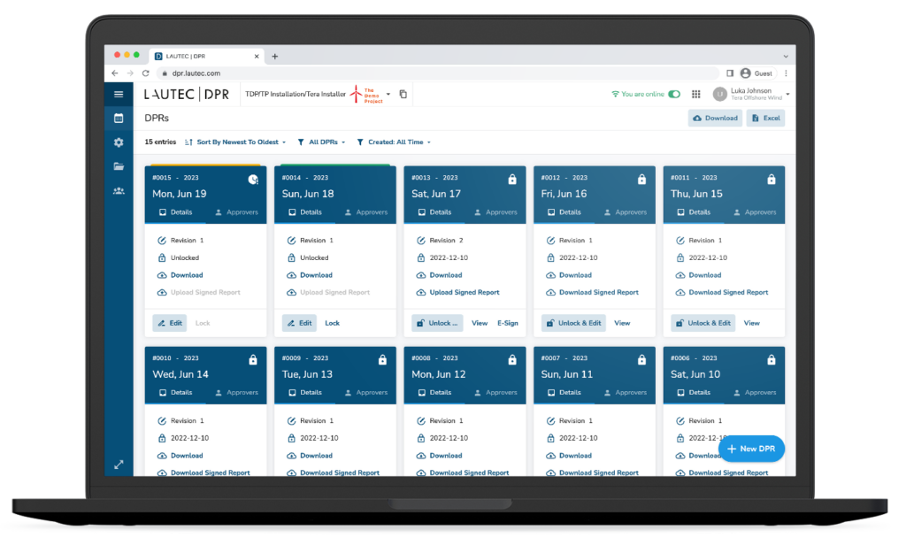 LAUTEC DPR software