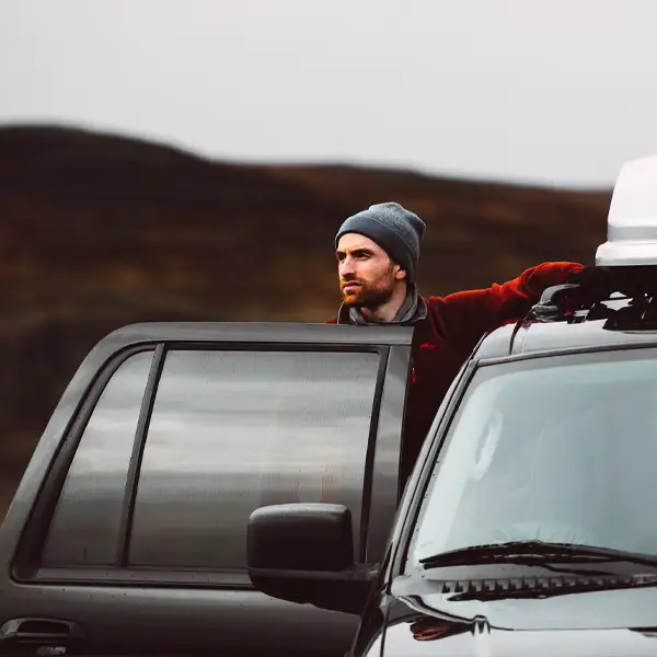 car-owner Bilägare utomhus